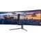 LC Power QLED monitor curved 49 5120 x LCM49-DQHD-120-C-Q