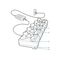 Zebra WT6400 5-Slot Ethernet Cradle