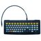 Zebra KYBD-QW-ET-S-1 Backlit USB QWERTY Keyboard