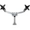 StarTech.com Desk Mount Dual Monitor Arm, 2 LCD, 13-27in, Silver