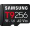 Samsung T9 256GB microSDXC UHS-I 200MB/s Card (MB-MH256T)