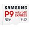 Samsung P9 512GB microSD Express 800MB/s Card (MB-MK512T)