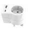 SKROSS Europe to UK Travel Adapter Type G with USB-C/USB-A