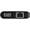 StarTech.com DKT30CHVAUSP 8-in-1 USB-C Mini Travel Dock HDMI 4K 30Hz VGA Gigabit Ethernet 100W PD